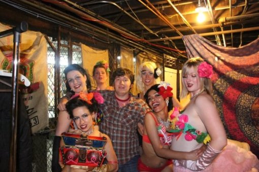 I look a little awkward there... I had no idea how bad it would get.